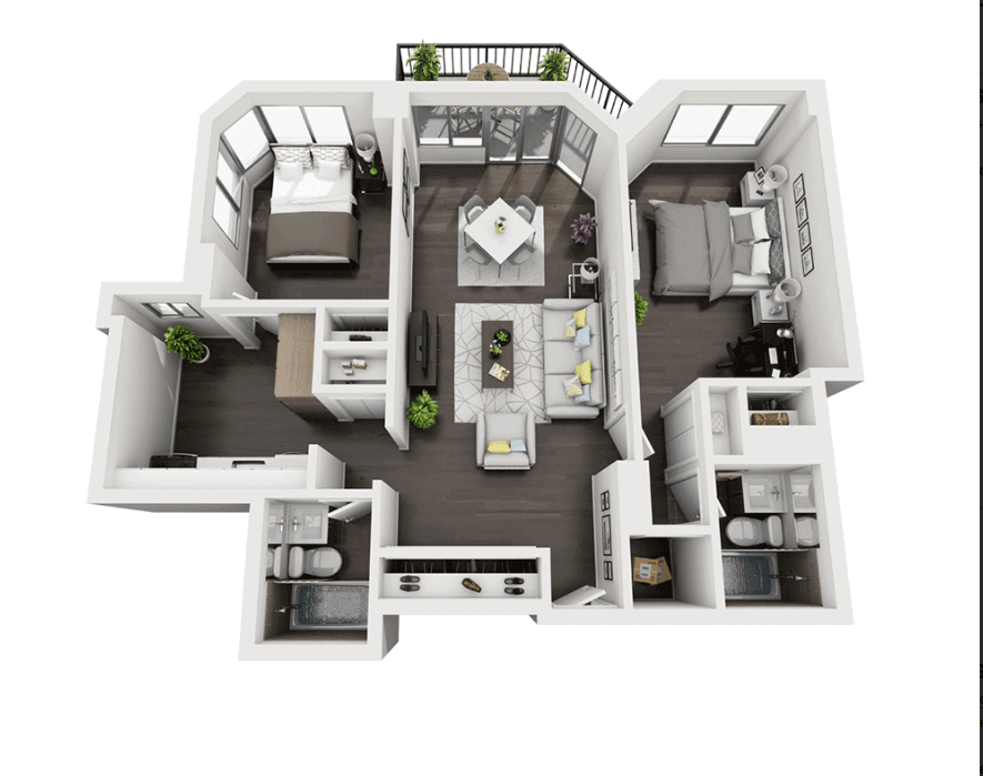 The Classic Two — 2 Bedroom